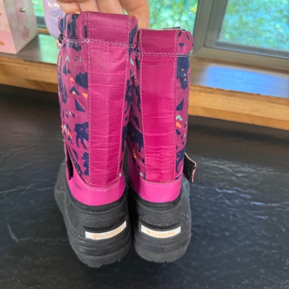 COLUMBIA POWDERBUG SNOW BOOTS Toddler Size 9 (little over 7") Waterproof BIN - Picture 5 of 11